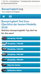 Mobile Screenshot of boxspringbett.org